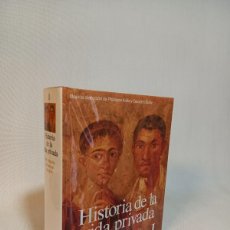 Libros de segunda mano: HISTORIA DE LA VIDA PRIVADA I. DEL IMPERIO ROMANO AL AÑO MIL. TAURUS. Lote 402275324