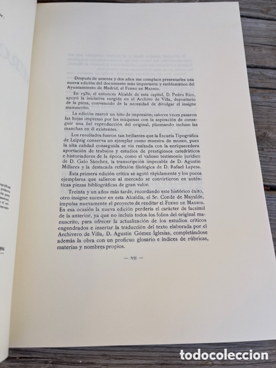 Libros de segunda mano: FUERO DE MADRID. 1932. - Foto 4