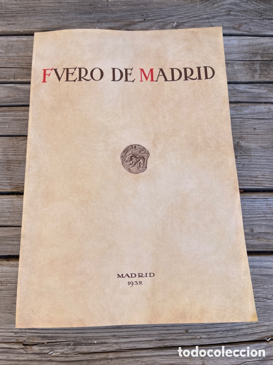 Libros de segunda mano: FUERO DE MADRID. 1932. - Foto 1