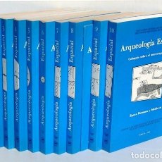 Libros de segunda mano: ARQUEOLOGÍA ESPACIAL: 11 PRIMEROS TOMOS (1984-1987)