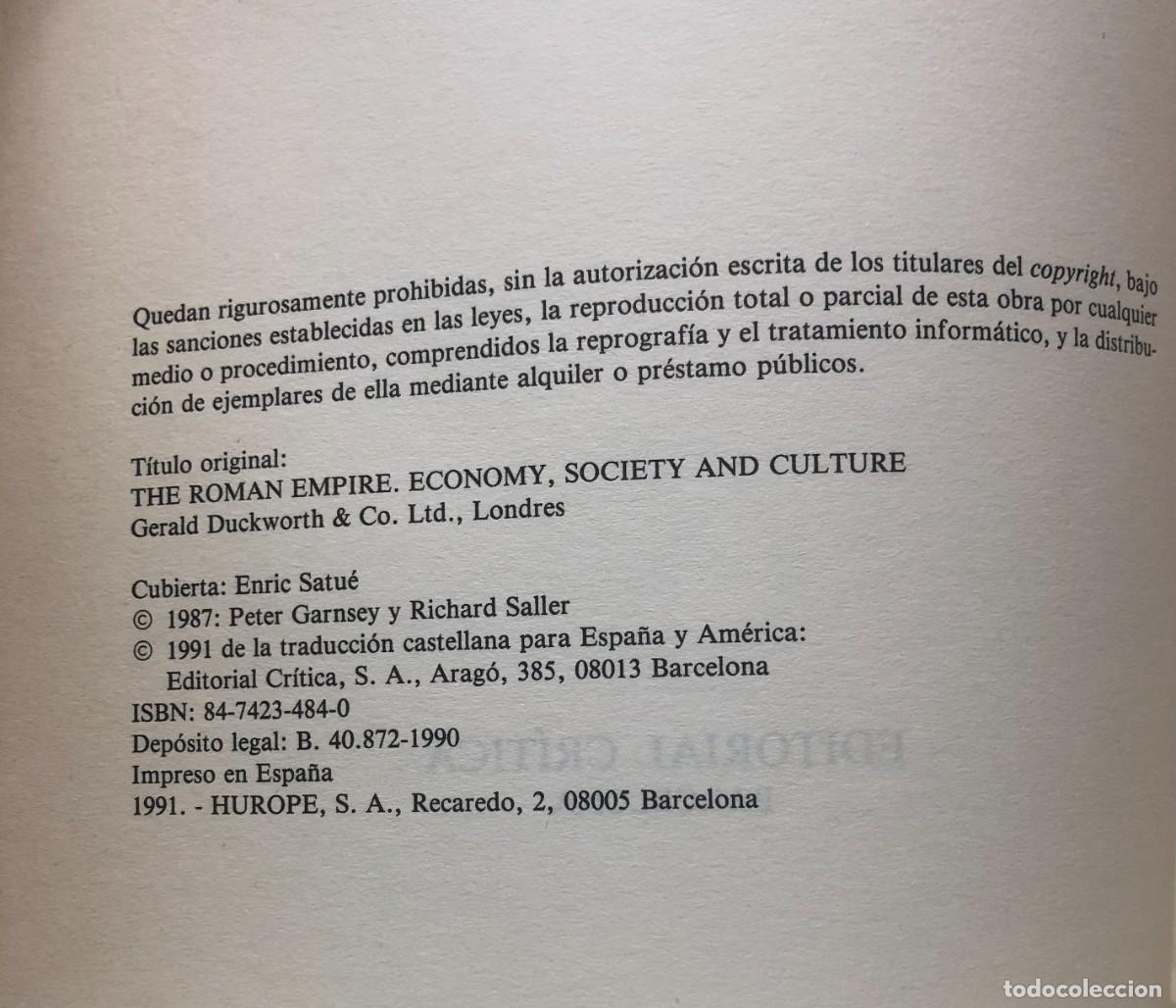 Libros de segunda mano: El imperio romano - Foto 2