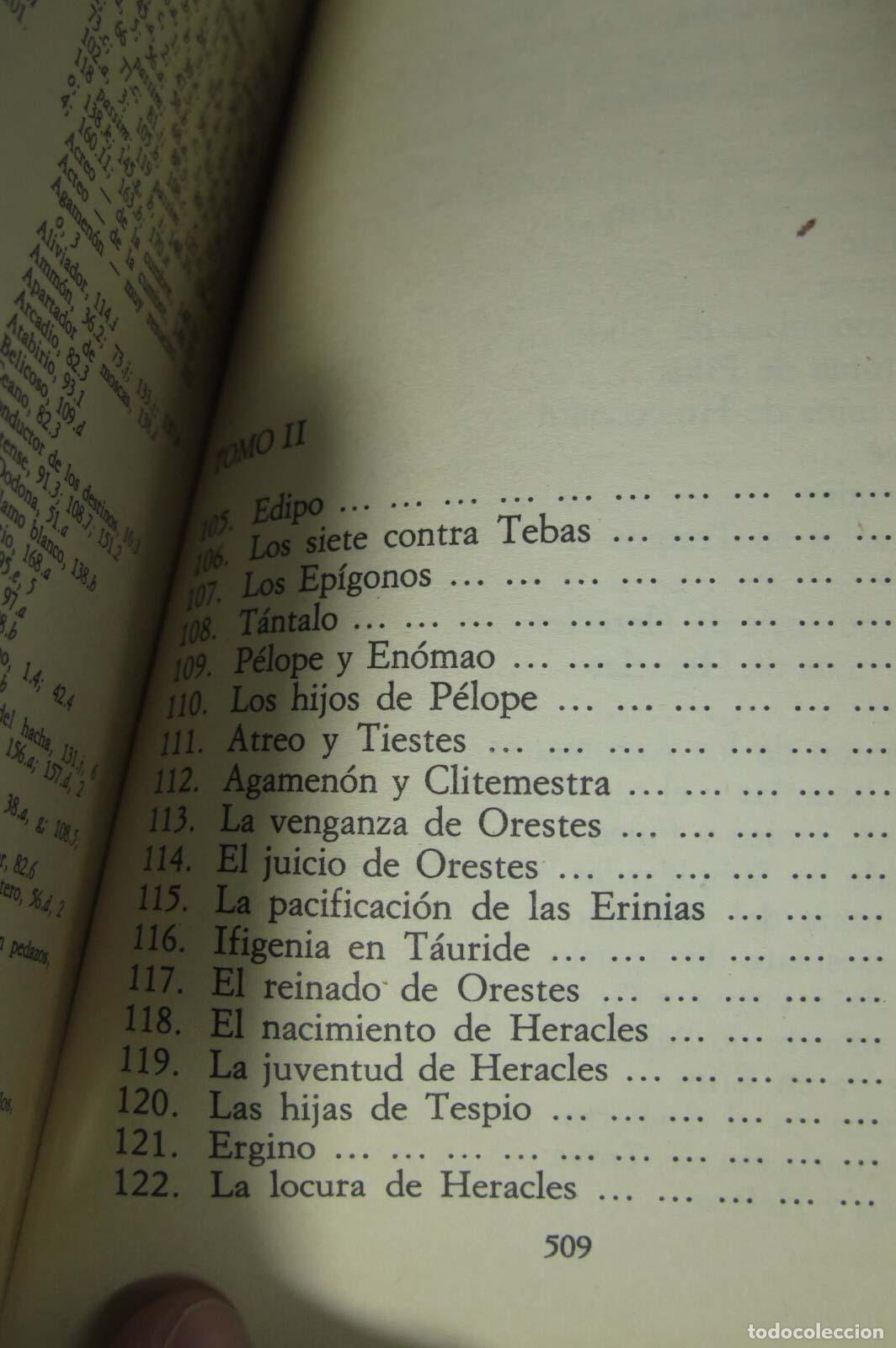 Libros de segunda mano: Los mitos griegos, 2. Graves - Foto 2