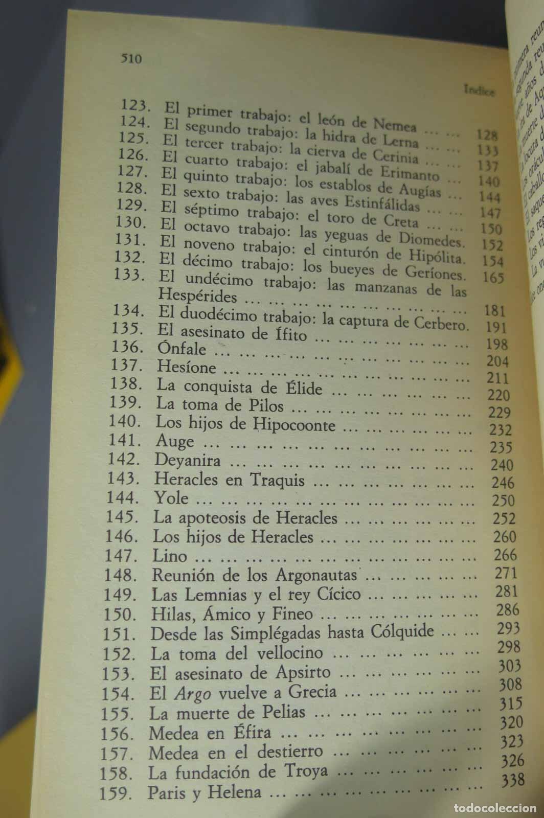 Libros de segunda mano: Los mitos griegos, 2. Graves - Foto 3