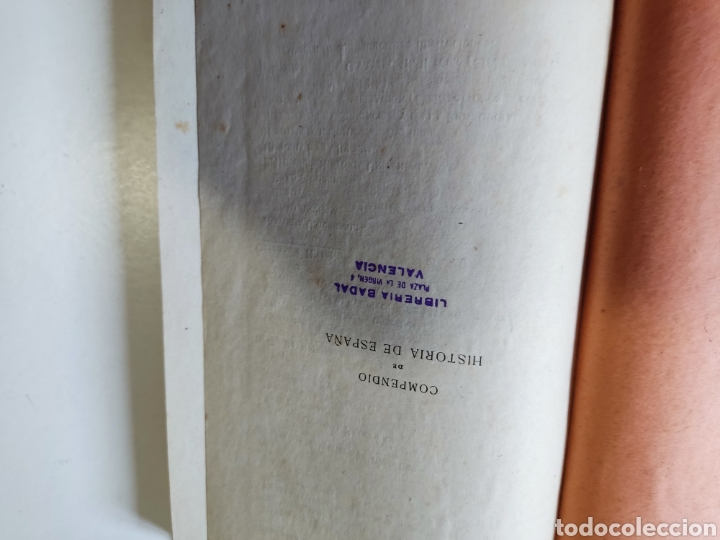 Libros de segunda mano: Libro compendio de historia de Espa&ntilde;a 1940 - Foto 2