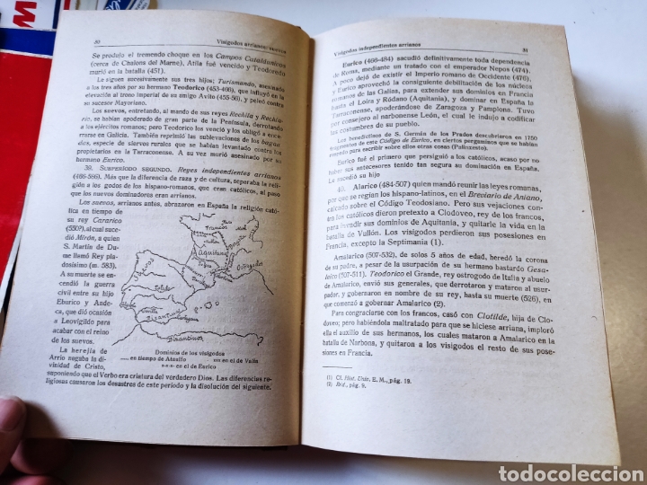 Libros de segunda mano: Libro compendio de historia de Espa&ntilde;a 1940 - Foto 6