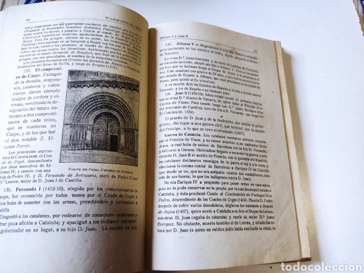 Libros de segunda mano: Libro compendio de historia de Espa&ntilde;a 1940 - Foto 10
