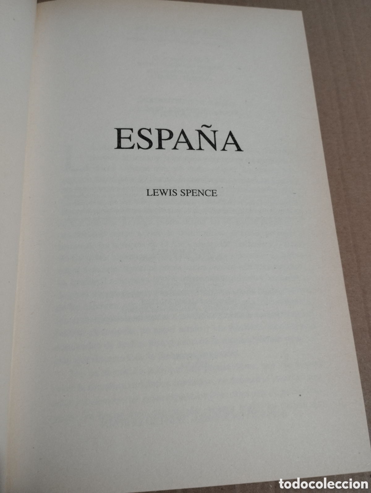 Libros de segunda mano: ESPA&Ntilde;A. MITOLOG&Iacute;A (LEWIS SPENCE) - Foto 2