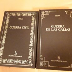 Libros de segunda mano: GUERRA DE LAS GALIAS/GUERRA CIVIL. JULIO CÉSAR. GREDOS, 2000. EXCELENTE ESTADO.
