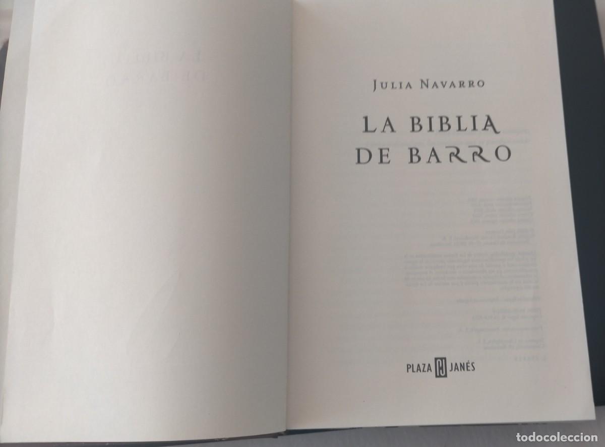 Libros de segunda mano: 705 La Biblia de barro - Foto 3