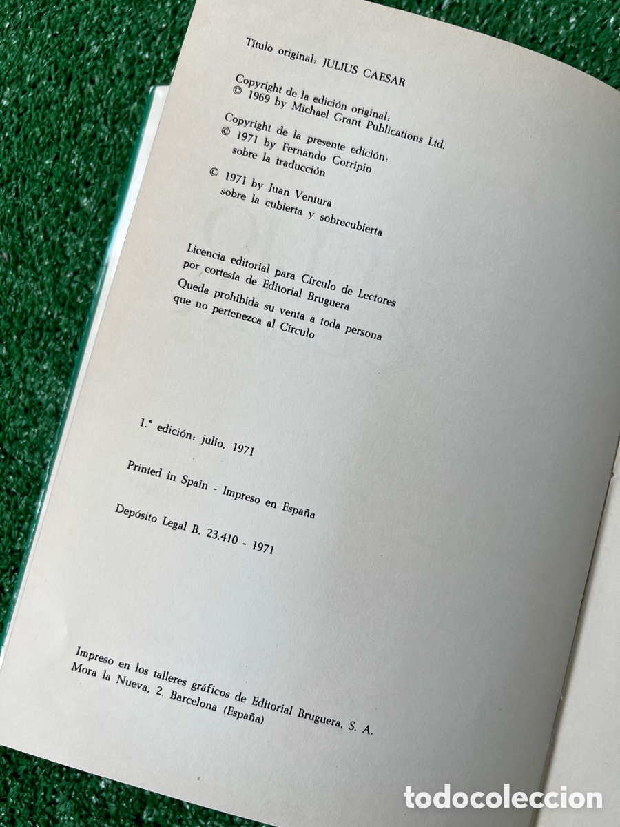 Libros de segunda mano: Julio C&eacute;sar, Michael Grant - Foto 6