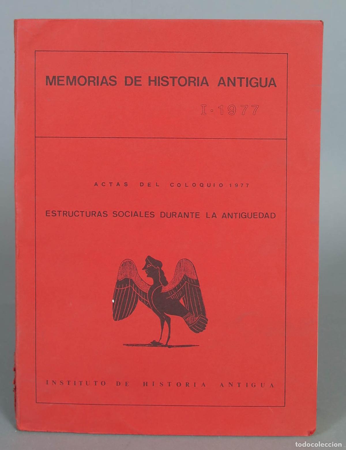 Libri di seconda mano: ESTRUCTURAS SOCIALES DURANTE LA ANTIG&Uuml;EDAD. VV.AA
