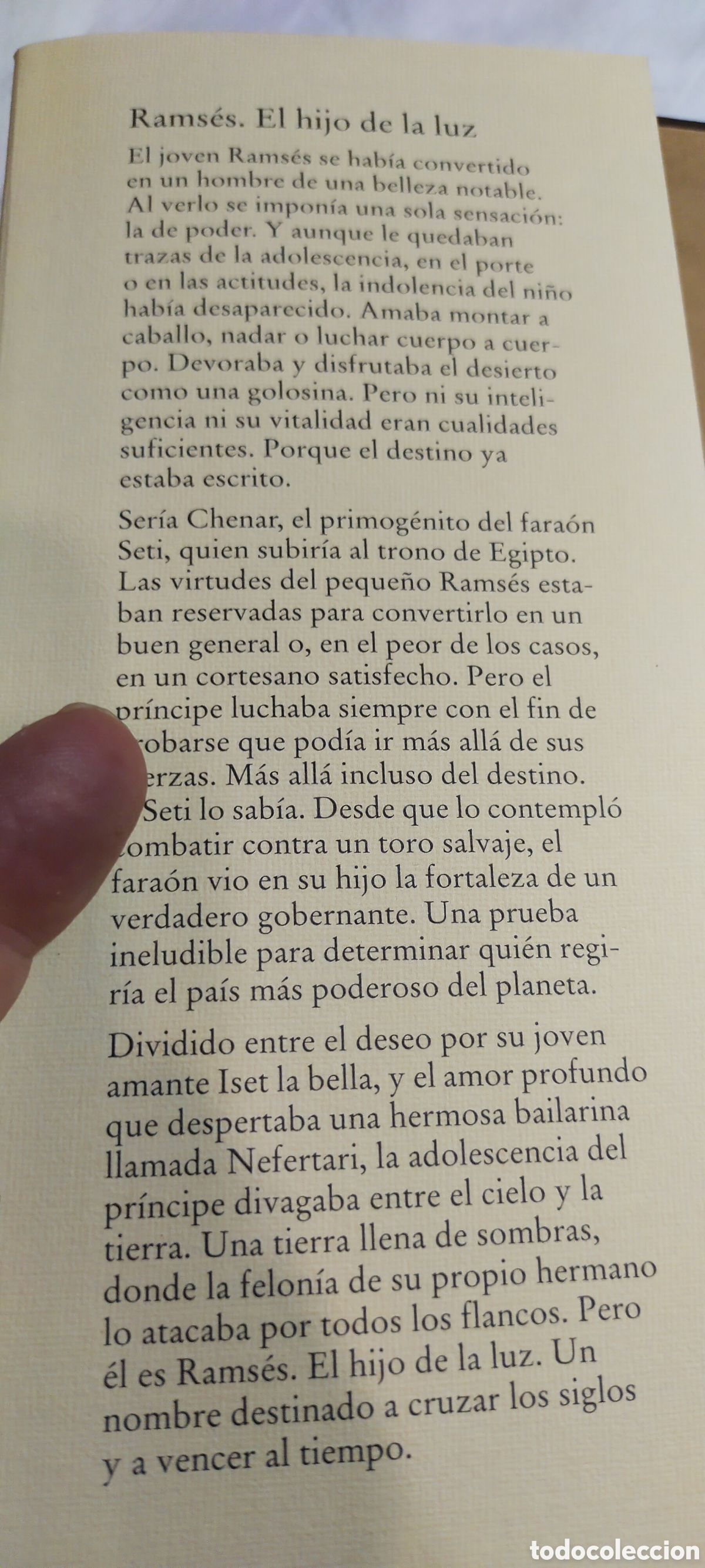 Libros de segunda mano: Rams&eacute;s el hijo de la luz - Foto 2