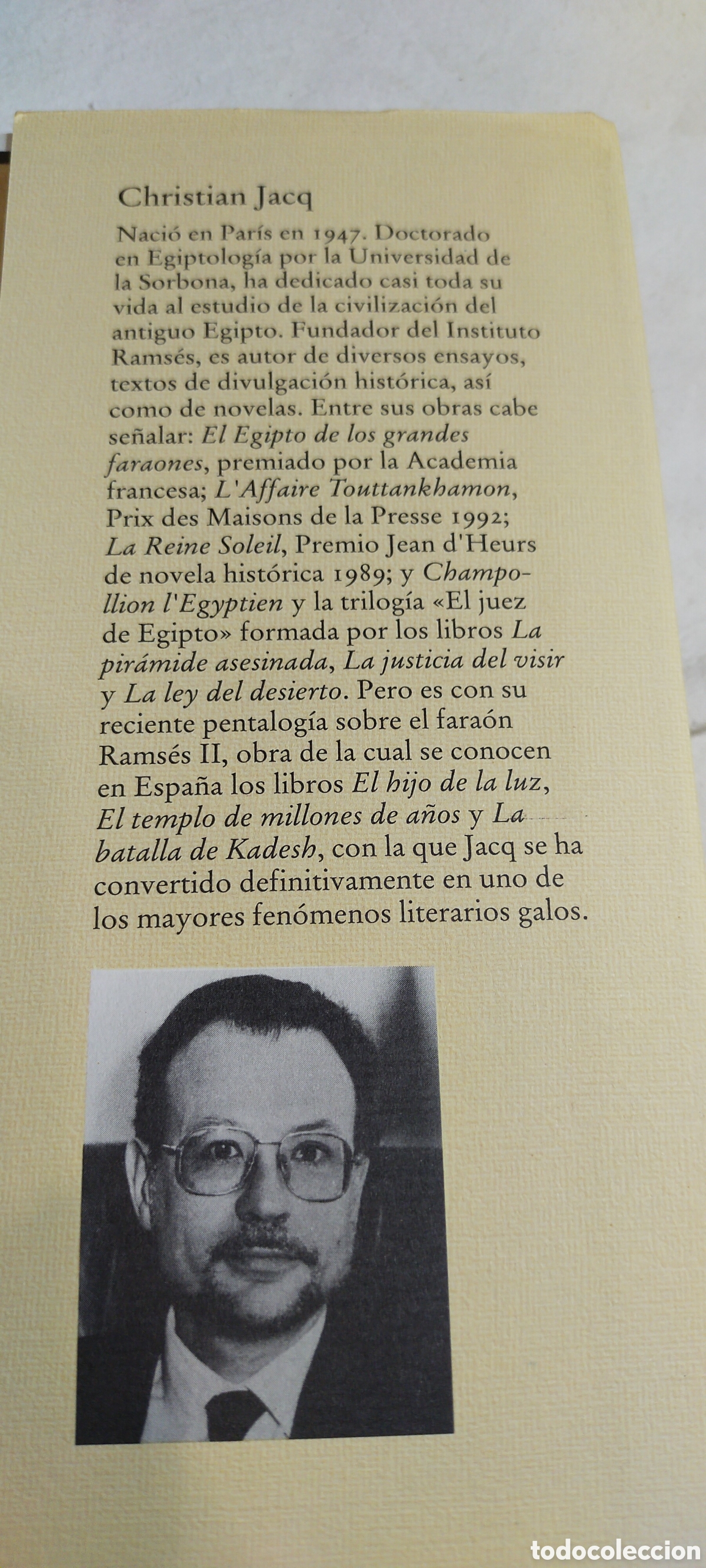 Libros de segunda mano: Rams&eacute;s el hijo de la luz - Foto 3