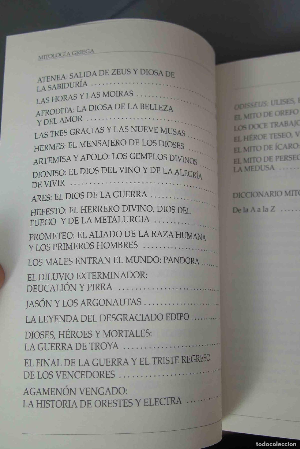 Libros de segunda mano: MITOLOGIA GRIEGA - Foto 3
