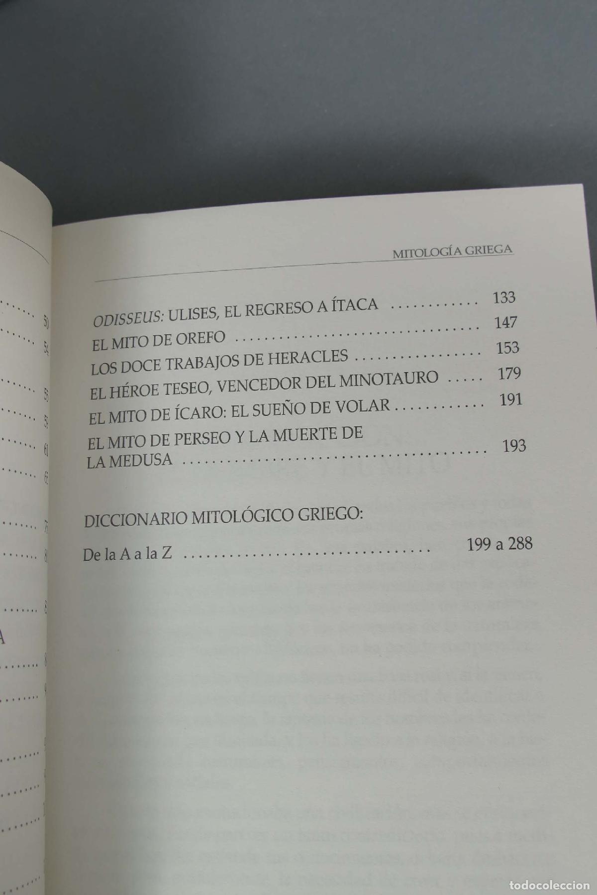 Libros de segunda mano: MITOLOGIA GRIEGA - Foto 4
