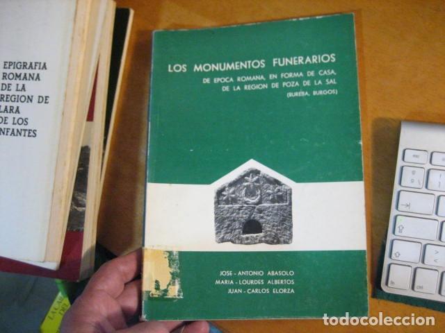Gebrauchte B&uuml;cher: LOS MONUMENTOS FUNERARIOS DE &Eacute;POCA ROMANA . POZA DE LA SAL. BURGOS. A&Ntilde;O: 1975 ARQUEOLOGIA LIBRO
