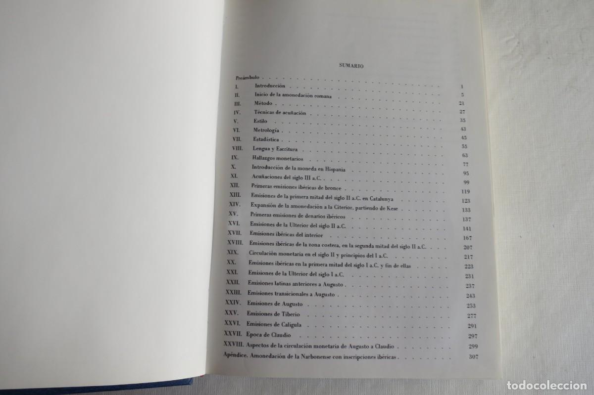 Libros de segunda mano: NUMISMATICA ANTIGUA DE HISPANIA LEANDRE VILLARONGA - Foto 2