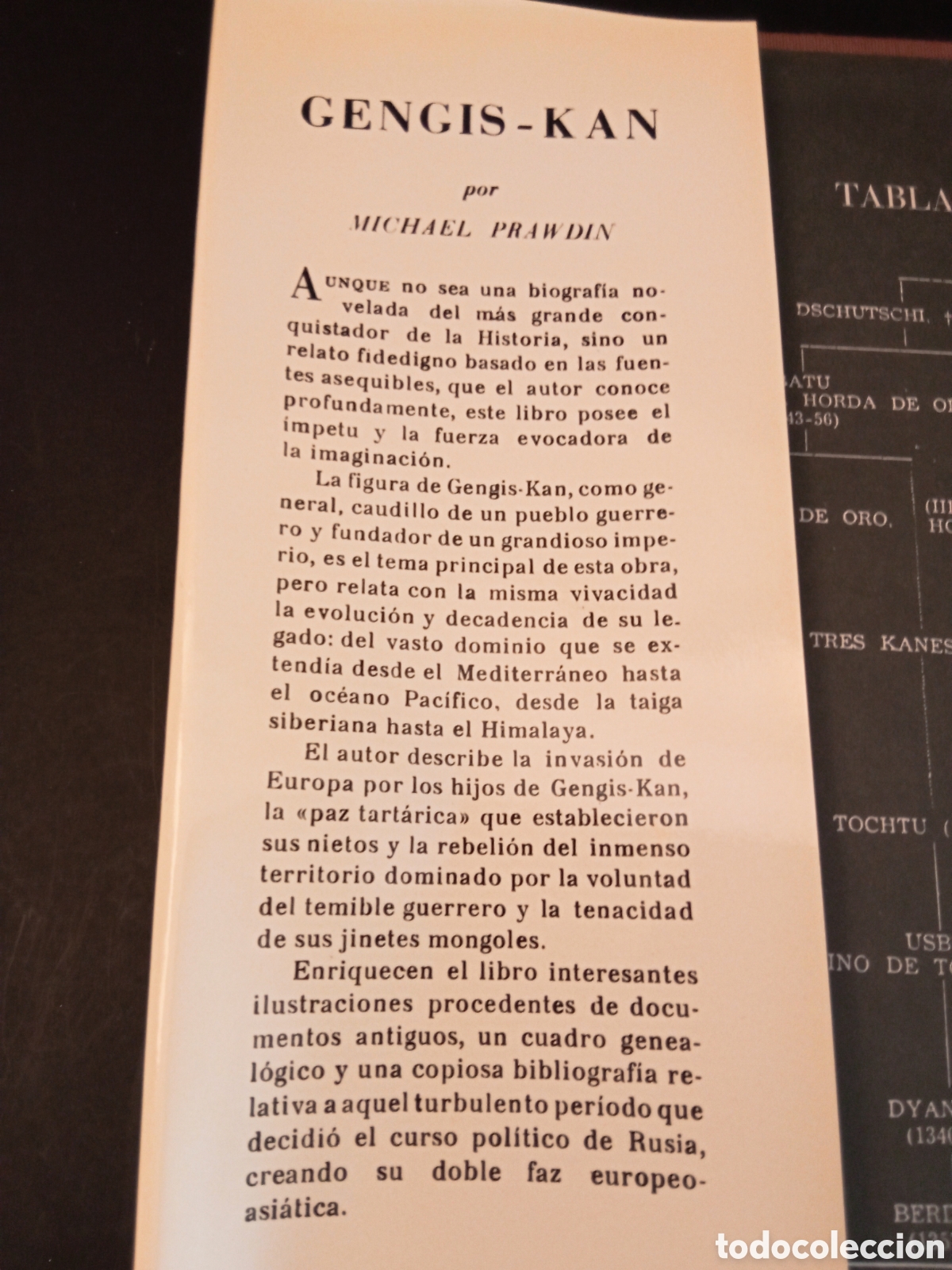 Libros de segunda mano: Gengis Kan de Michel Prawdin - Foto 3