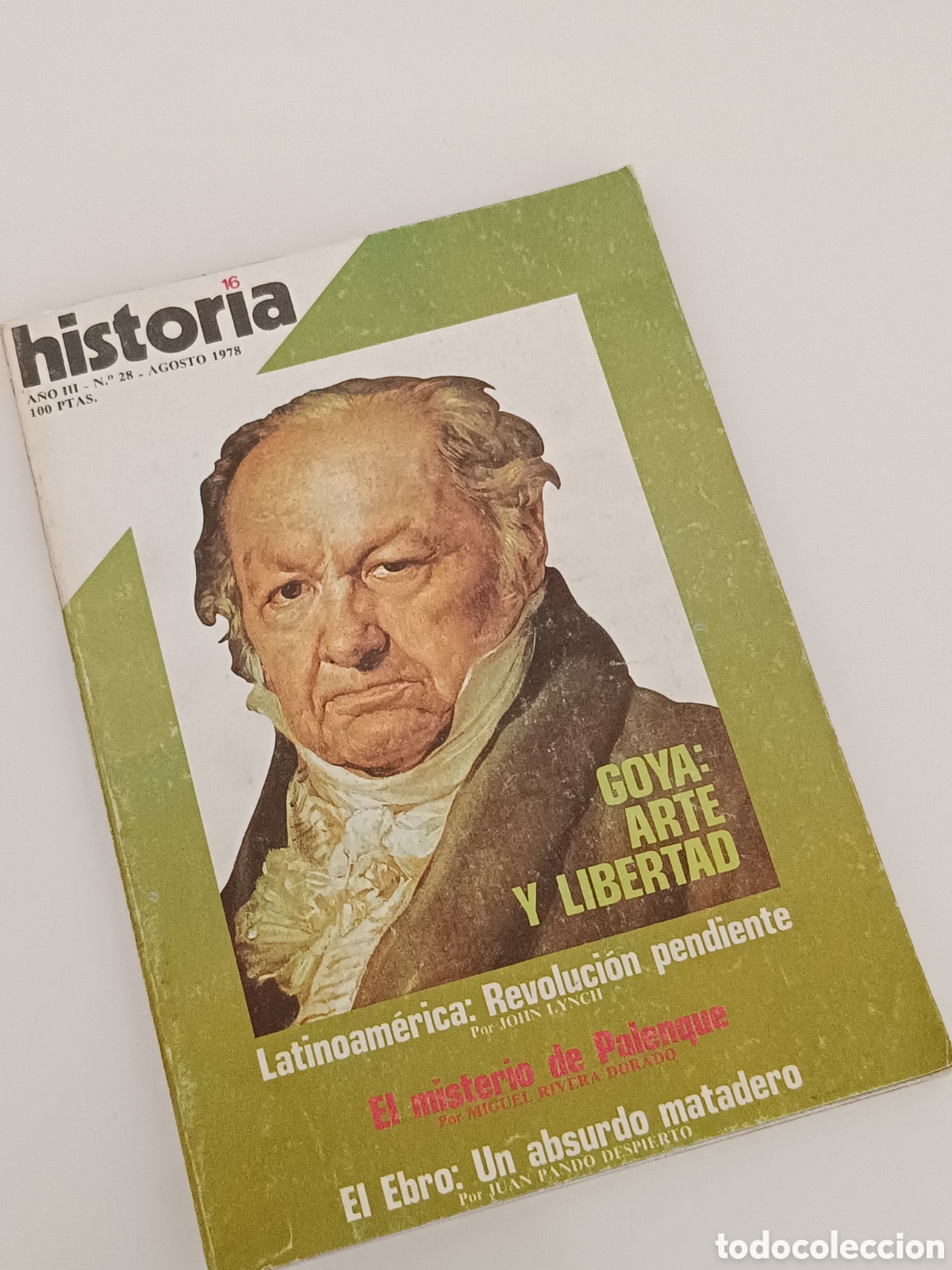 Gebrauchte B&uuml;cher: Historia 16 A&ntilde;o III N28 Agosto 1978 Goya Palenque Ebro Seat 132