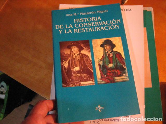 Second hand books: Historia de la conservaci&oacute;n y la restauraci&oacute;n/ Ana M&ordf; Macarr&oacute;n/ Tecnos, 1995 NUEVO!!