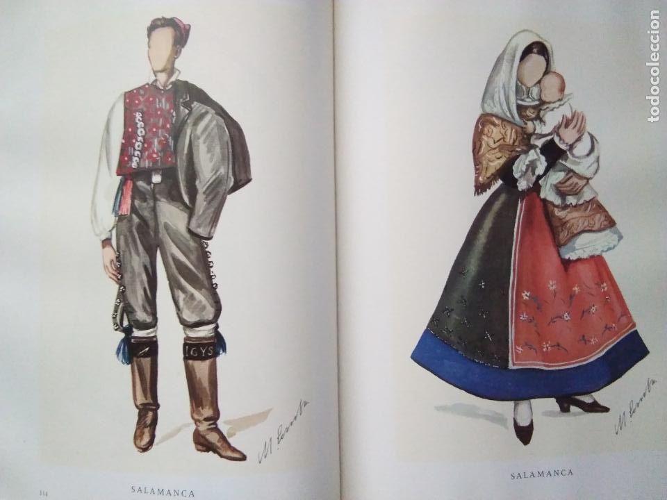 Libros de segunda mano: TRAJES REGIONALES MANUEL COMBA - Foto 8