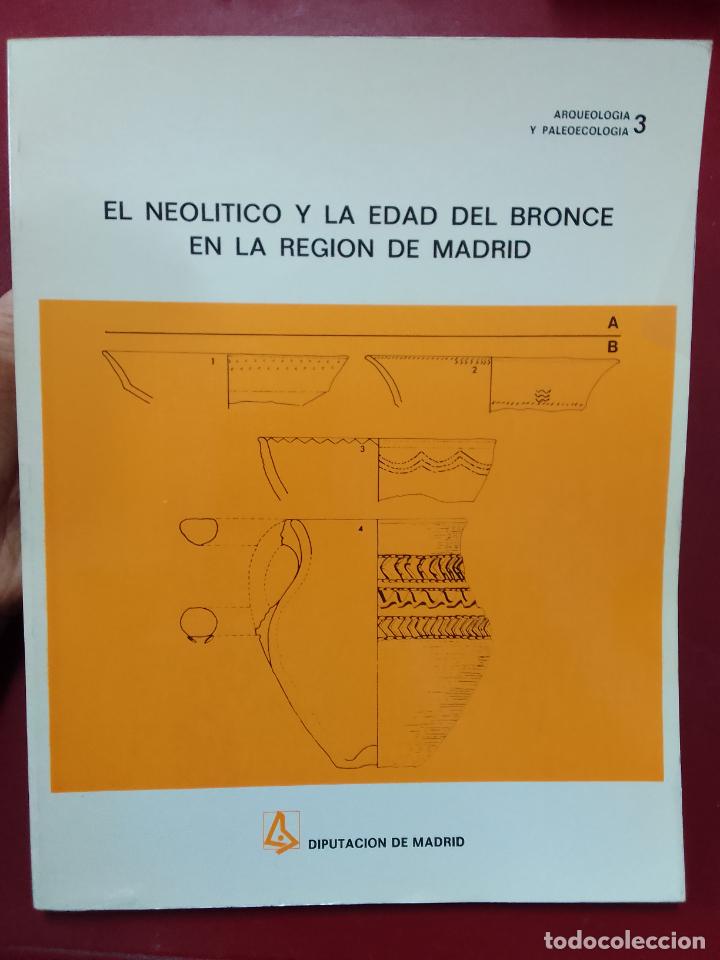 Libri di seconda mano: VV.AA.: El Neol&iacute;tico y la Edad del Bronce en la regi&oacute;n de Madrid (Diputaci&oacute;n de Madrid. 1983)