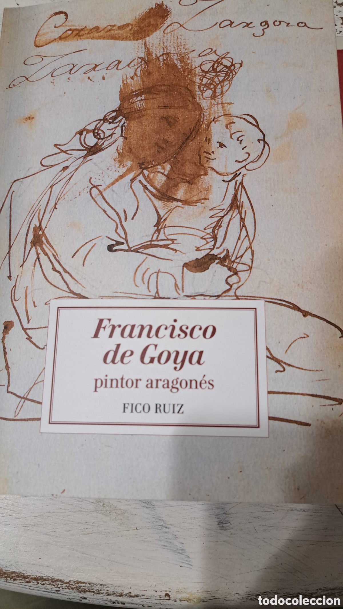 Second hand books: Francisco de holla pintor aragon&eacute;s fico ruiz libro dedicado