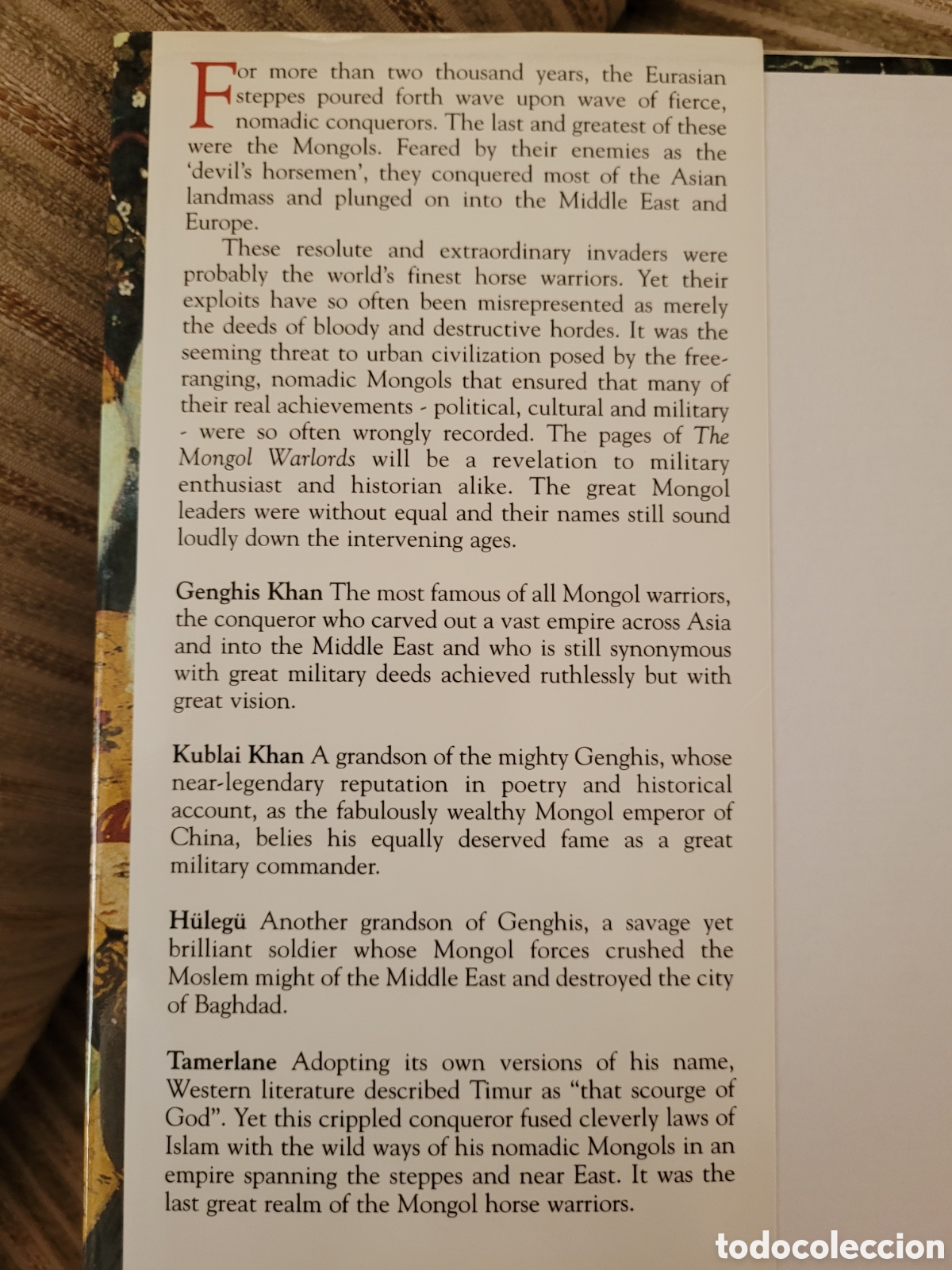 Libros de segunda mano: THE MONGOL WARLORDS. En ingles. - Foto 3
