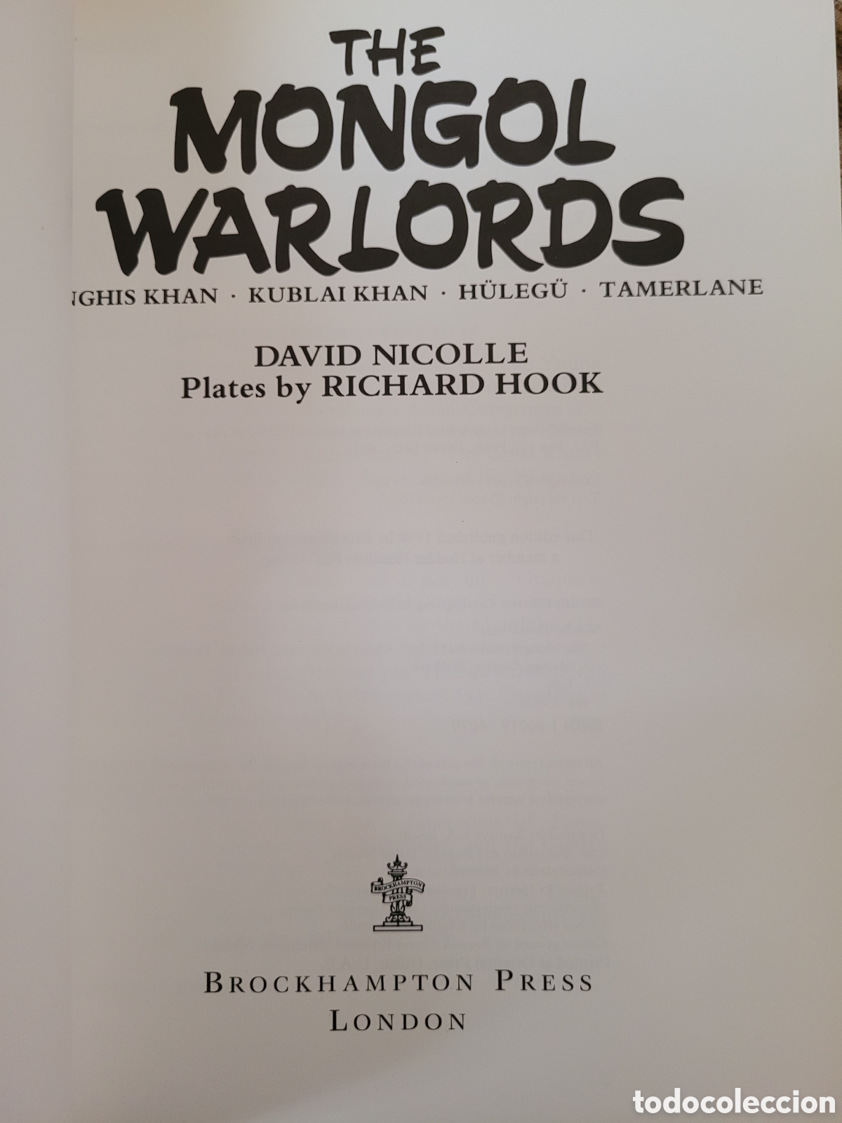 Libros de segunda mano: THE MONGOL WARLORDS. En ingles. - Foto 7