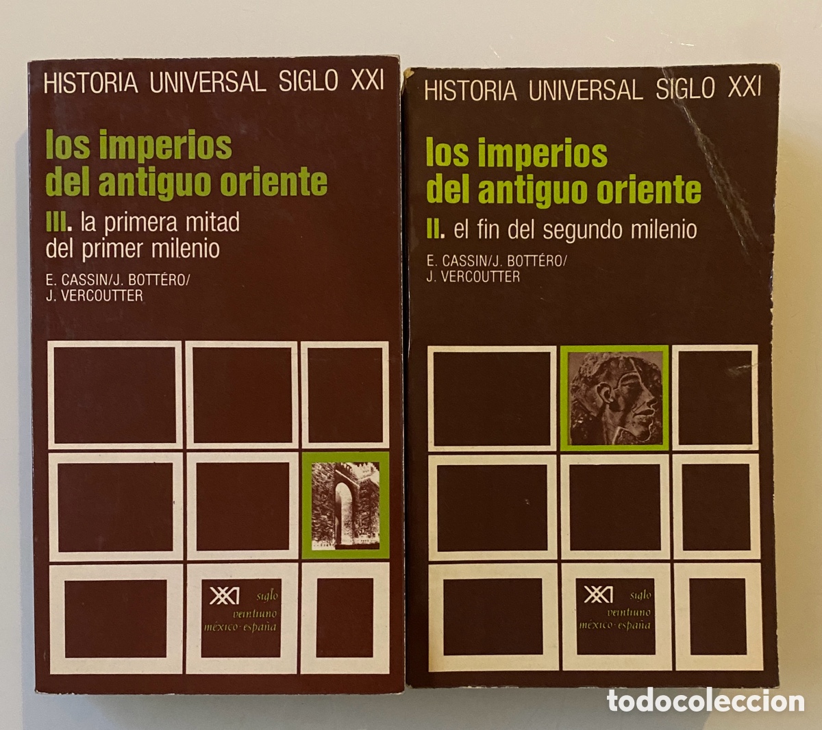 Libros de segunda mano: Los Imperios del Antiguo Oriente Vol. II y III (2 Tomos) - CASSIN, Elena; BOOT&Eacute;RO, Jean; VERCOUTTER,