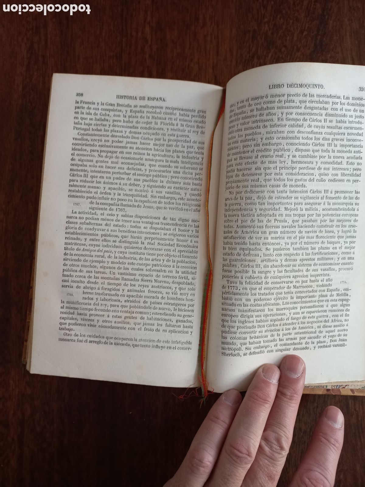 Libros de segunda mano: Compendio de la historia de Espa&ntilde;a, Ascargorta - Foto 3