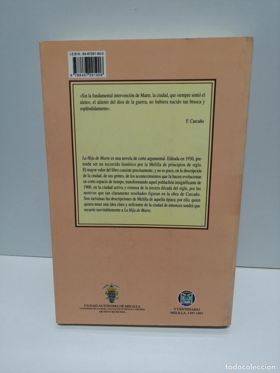 Libros de segunda mano: Libro La Hija de Marte, Melilla 1930 - Foto 2