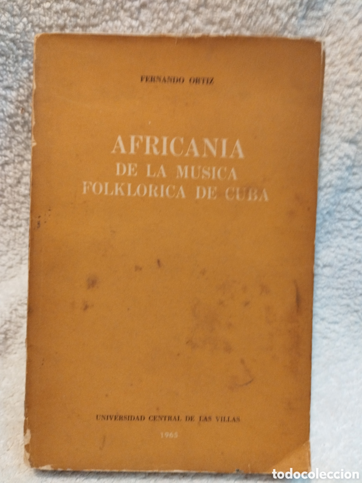 Libros de segunda mano: FERNANDO ORTIZ AFRICAN&Iacute;A DE LA M&Uacute;SICA FOLCL&Oacute;RICA DE CUBA 2*EDC.