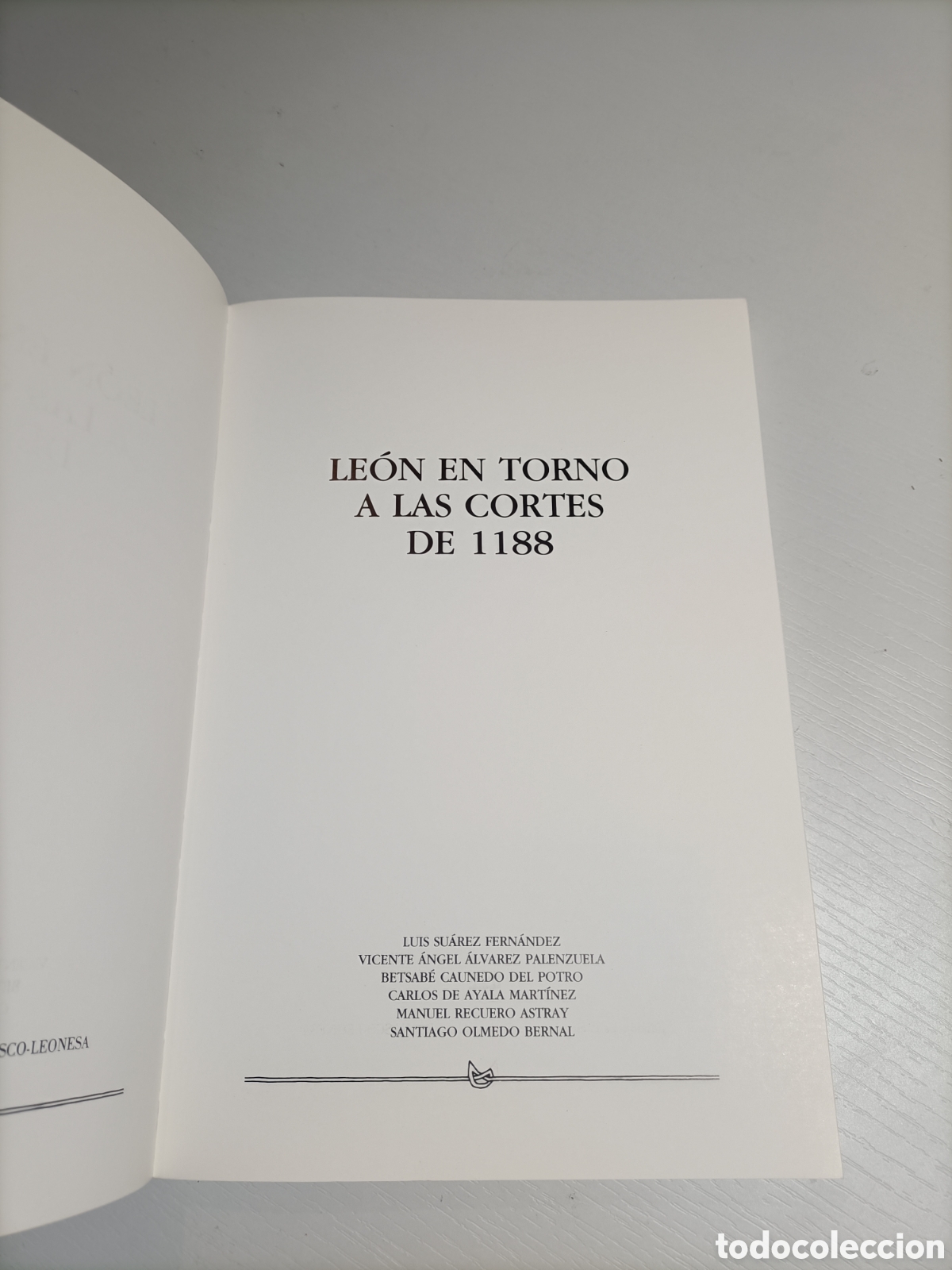 Libros de segunda mano: Le&oacute;n en torno a las Cortes de 1188 . - Foto 5