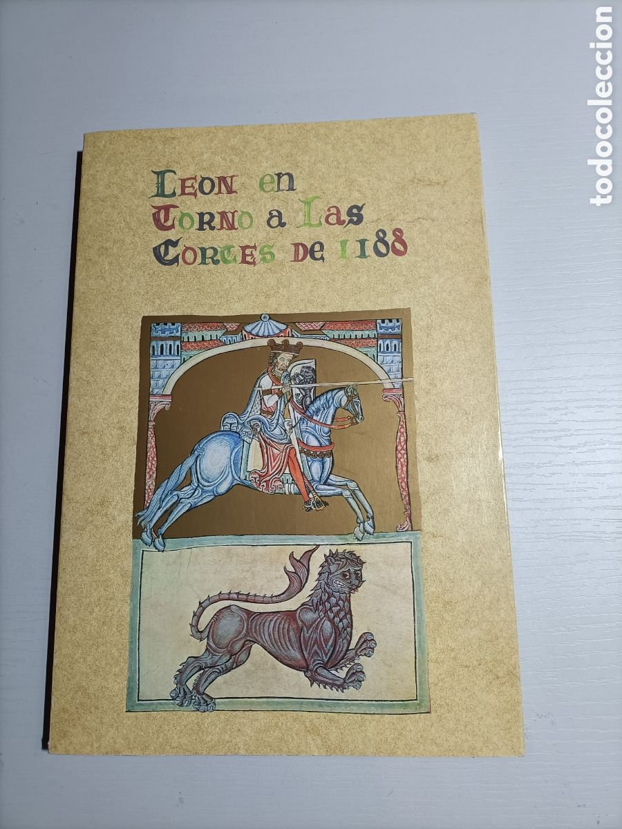 Libros de segunda mano: Le&oacute;n en torno a las Cortes de 1188 . - Foto 1