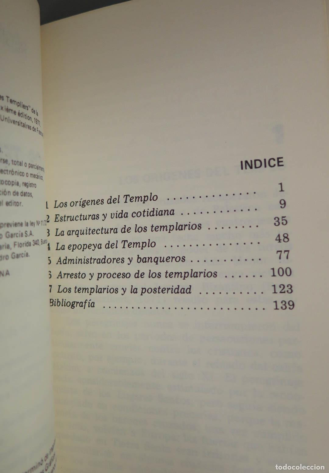 Libros de segunda mano: Los Templarios. Pernoud - Foto 2