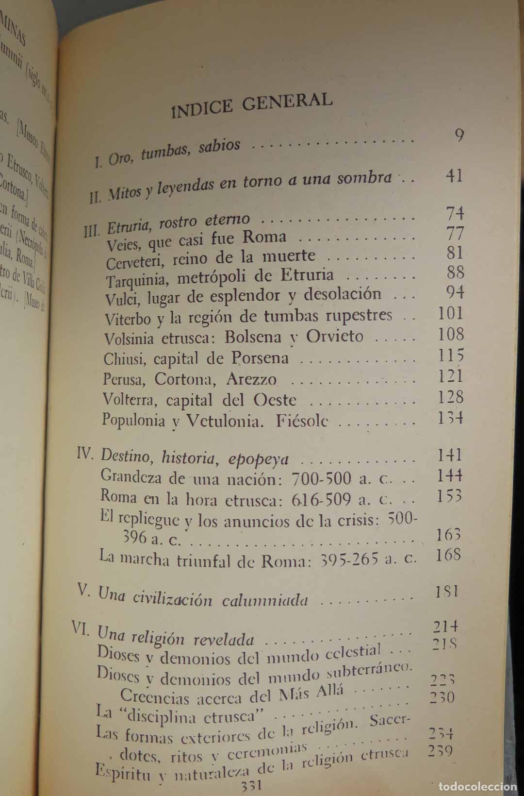 Libros de segunda mano: Los etruscos. Hus - Foto 2