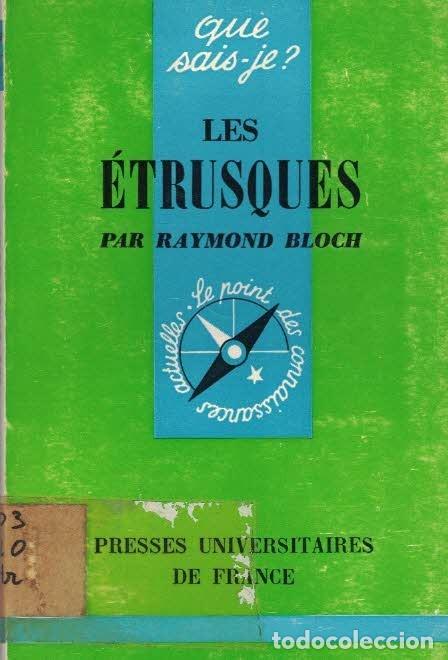Libros de segunda mano: Raymond Bloch. Les &eacute;trusques. - Foto 1