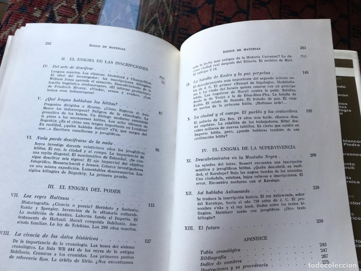 Libros de segunda mano: El misterio de los Hititas - Foto 6