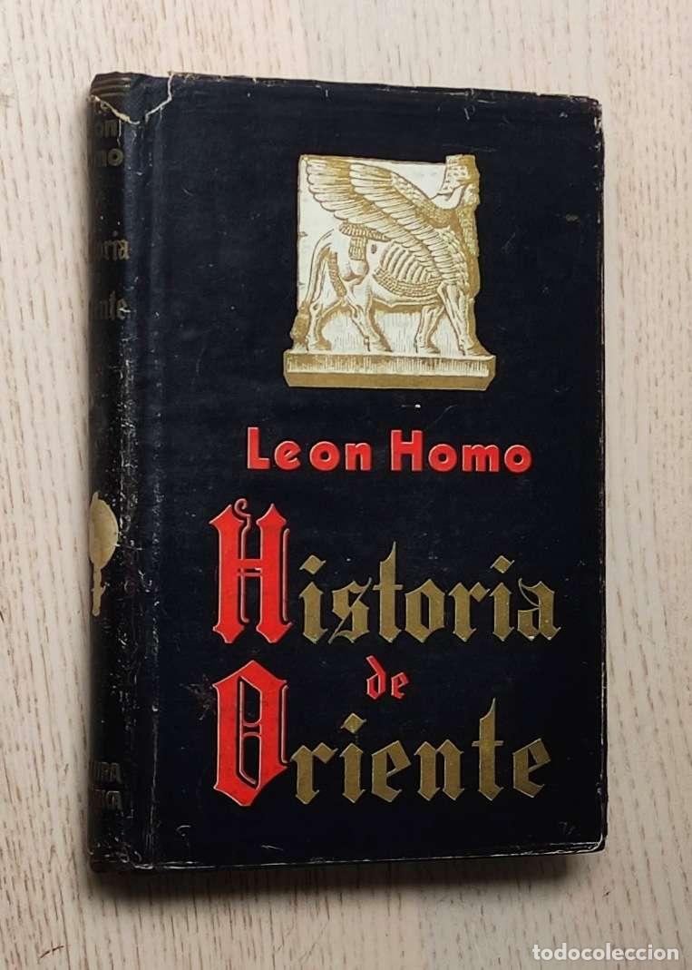 Libros de segunda mano: HISTORIA DE ORIENTE - HOMO, Le&oacute;n - Foto 2