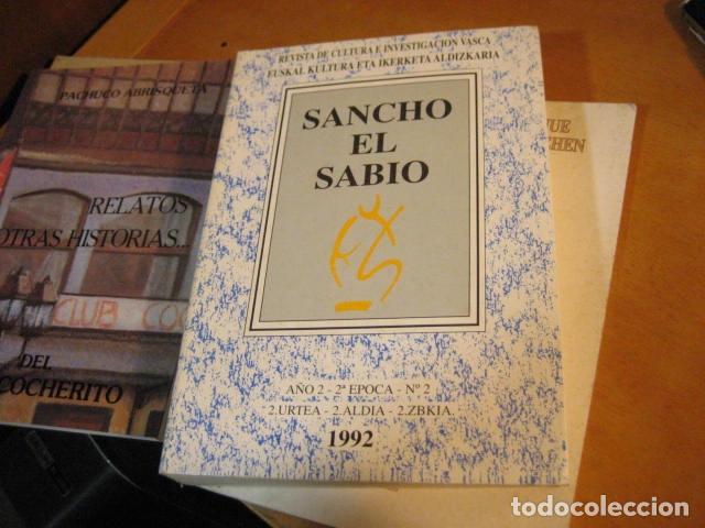 Livres d'occasion: SANCHO EL SABIO REVISTA DE CULTURA E INVESTIGACION VASCA N&ordm;2 1992 BUEN ESTADO