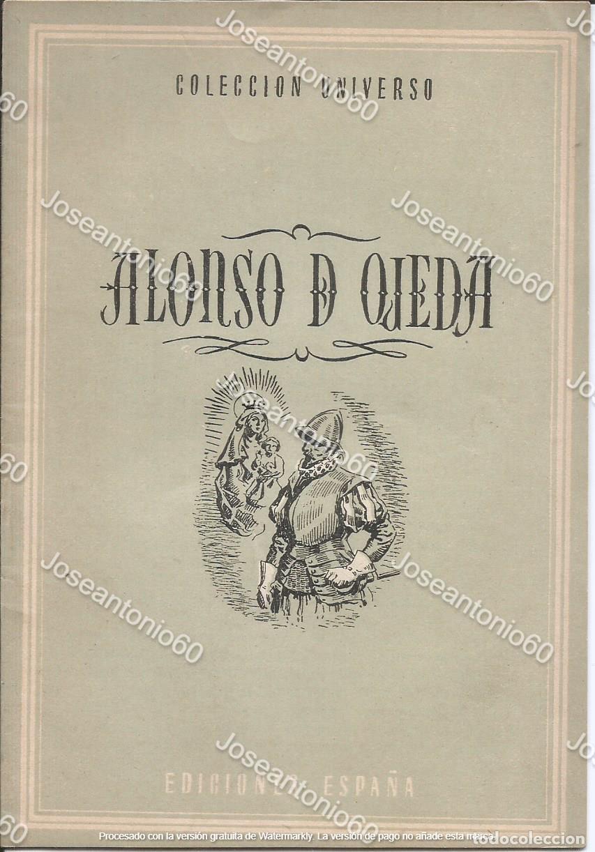 Second hand books: Librillo Alonso de Ojeda. Colecci&oacute;n Universo