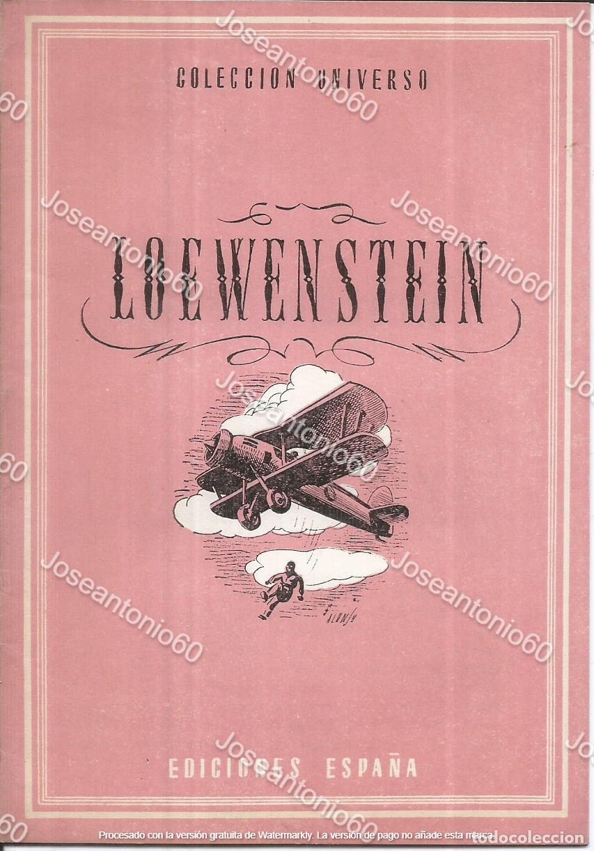 Livres d'occasion: Librillo Loewentein. Colecci&oacute;n Universo