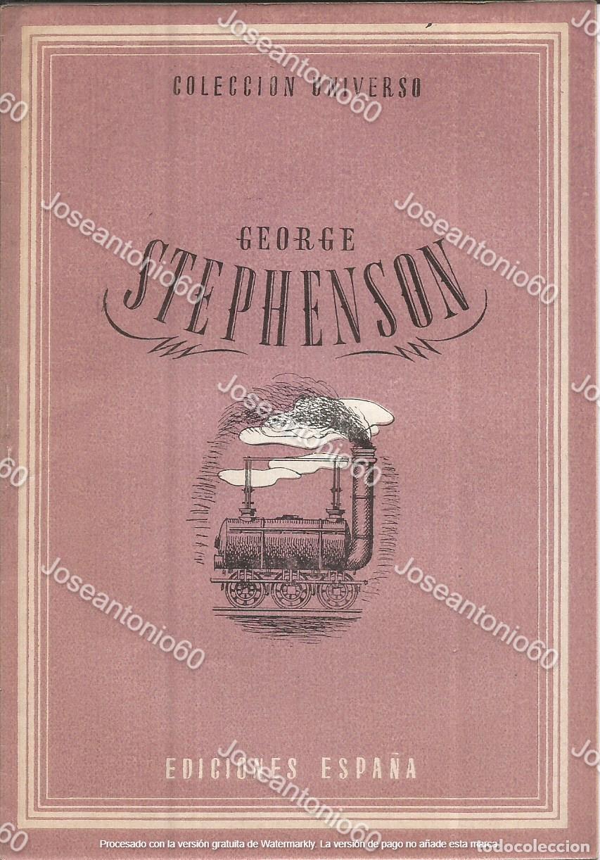 Livres d'occasion: Librillo Stephenson. Colecci&oacute;n Universo