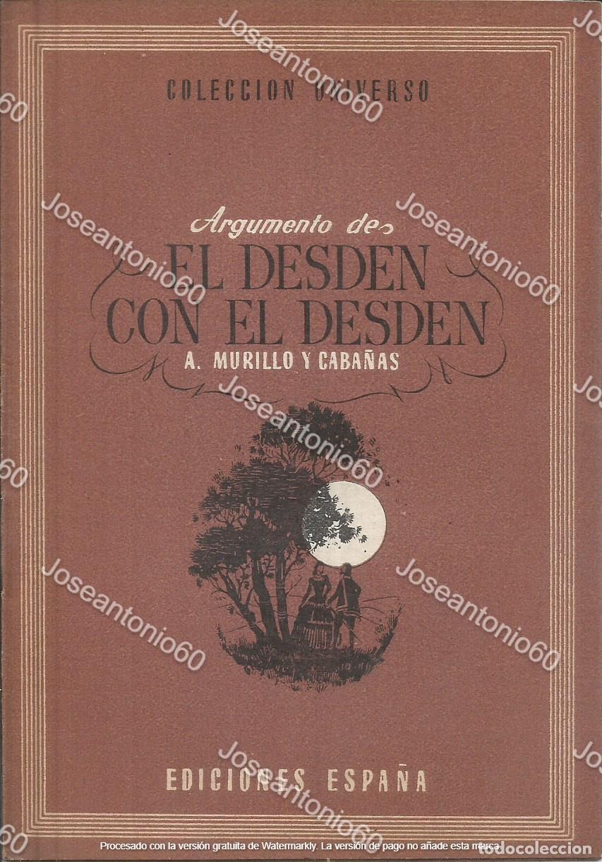 Livres d'occasion: Librillo El desden con el desden. Colecci&oacute;n Universo