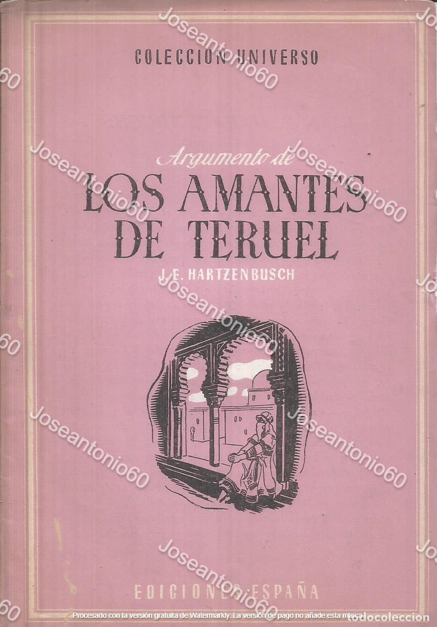 Livres d'occasion: Librillo Los amantes de Teruel. Colecci&oacute;n Universo
