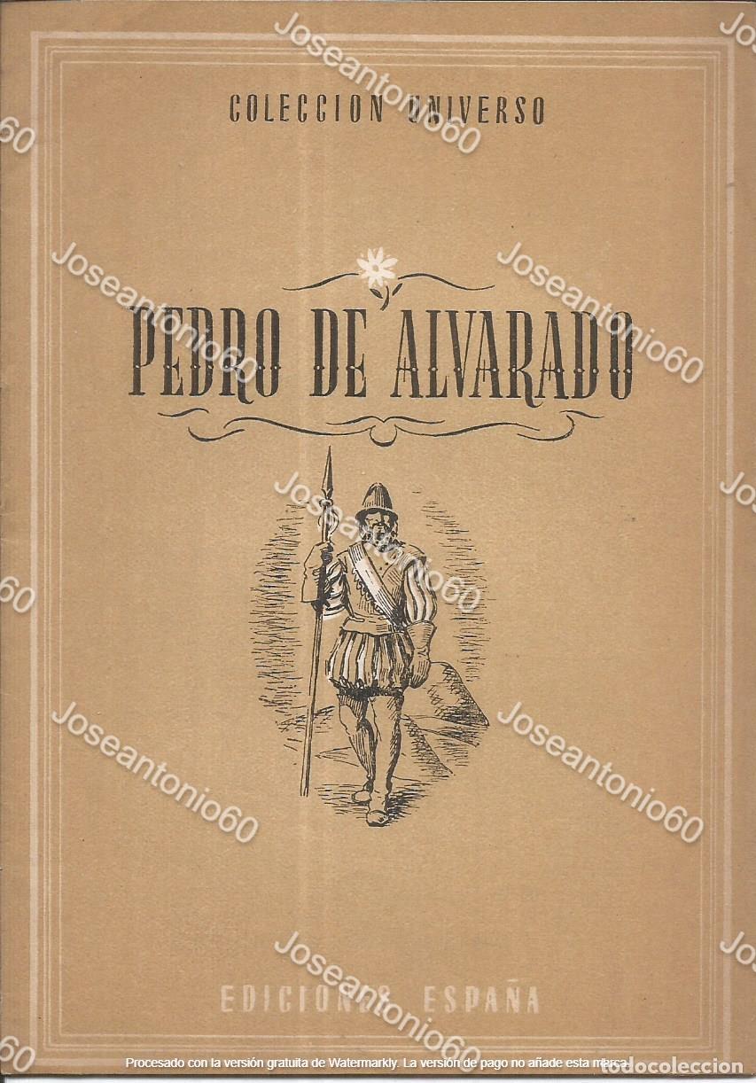 Libri di seconda mano: Librillo Pedro de Alvarado. Colecci&oacute;n Universo