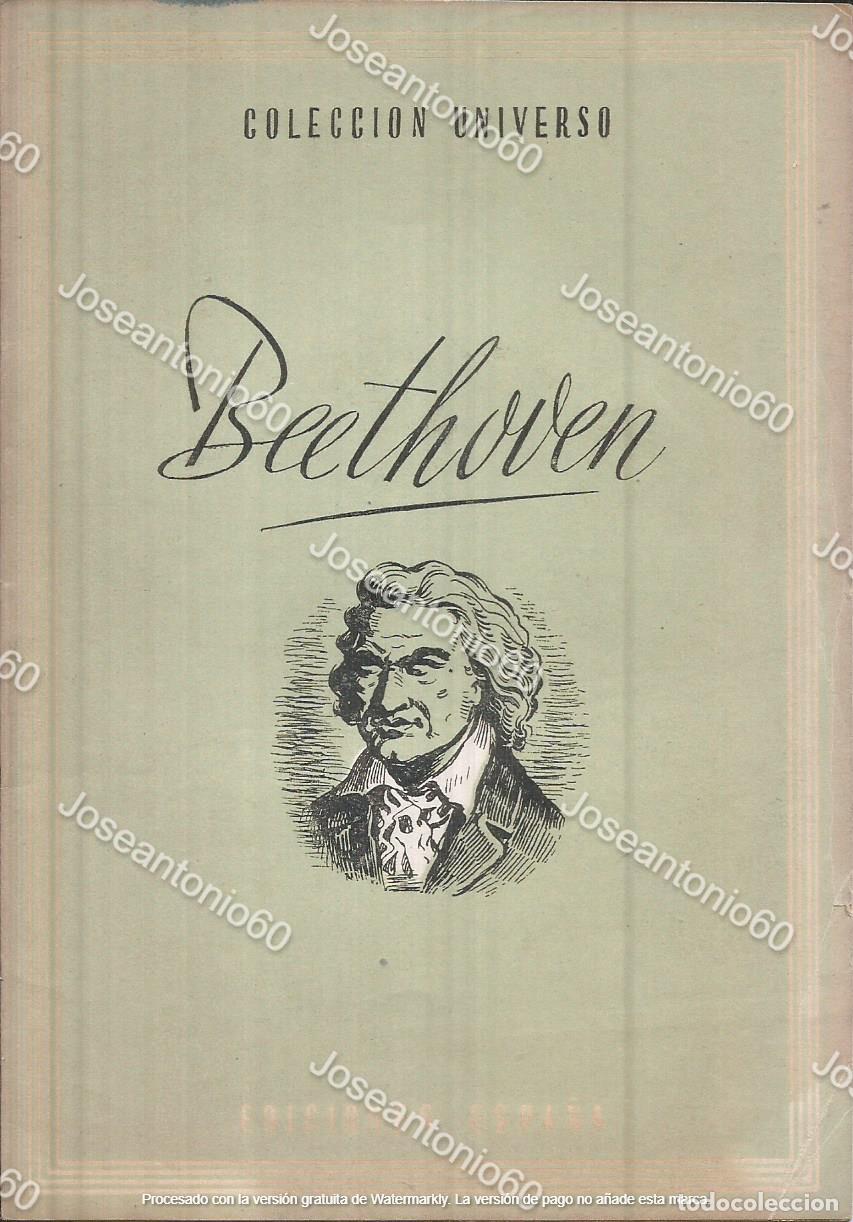 Libri di seconda mano: Librillo Bethoven. Colecci&oacute;n Universo