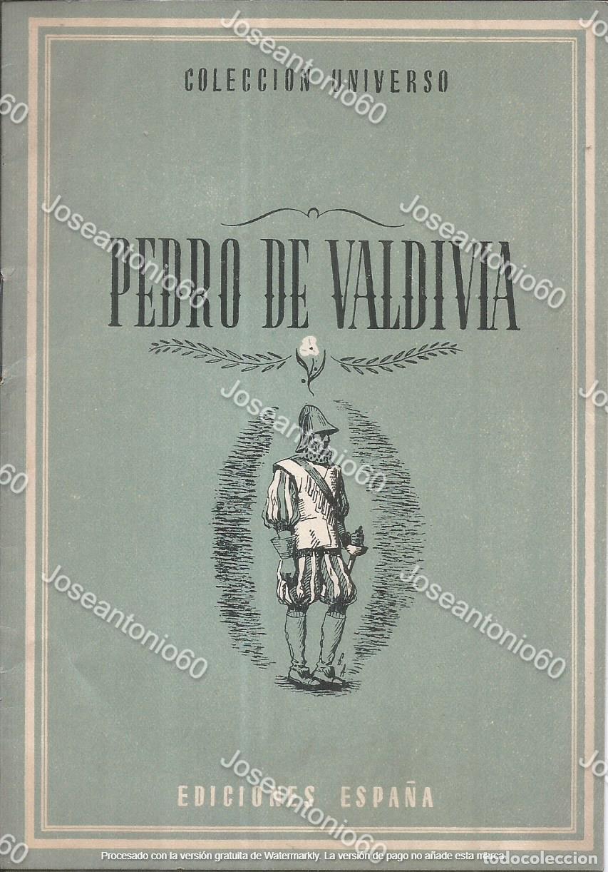 Gebrauchte B&uuml;cher: Librillo Pedro de Valdivia. Colecci&oacute;n Universo
