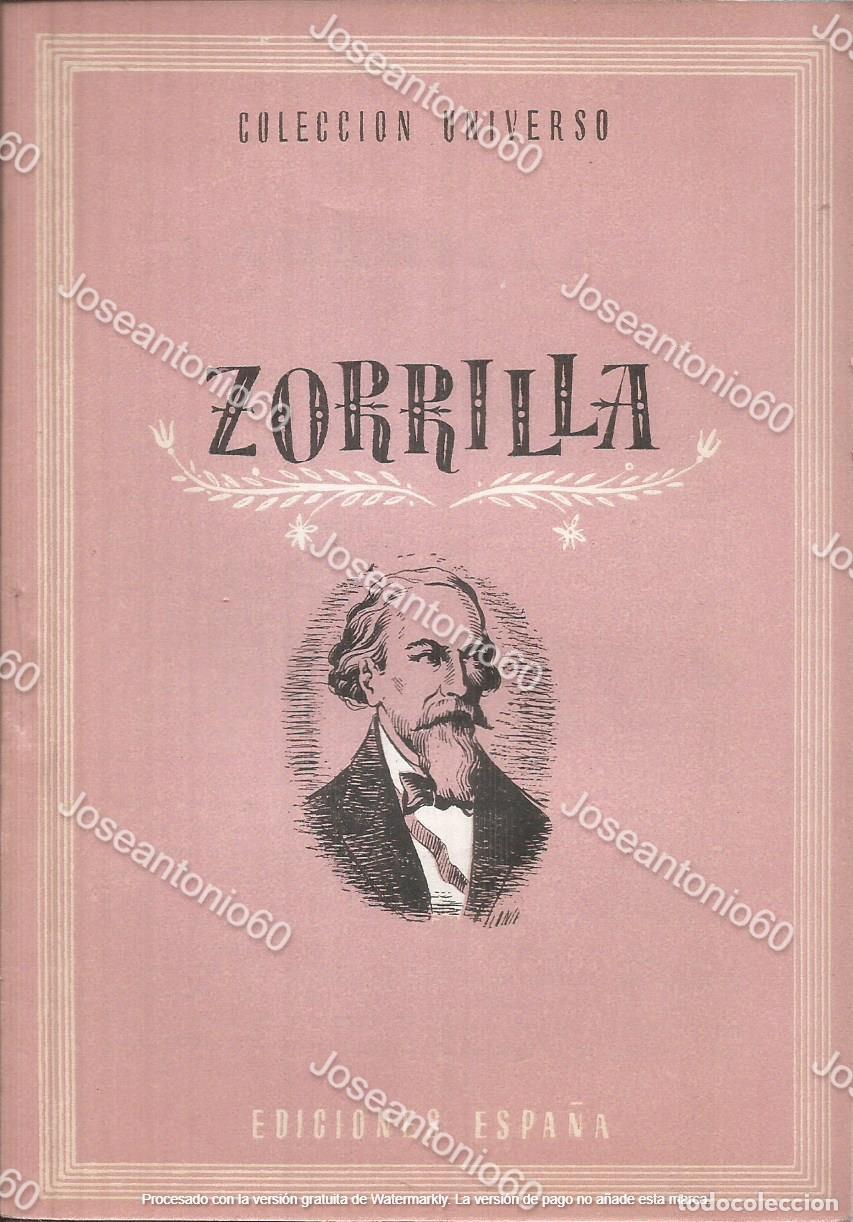 Gebrauchte B&uuml;cher: Librillo Zorrilla. Colecci&oacute;n Universo